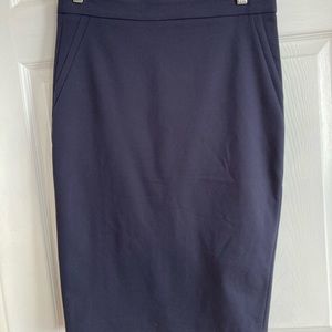 RW&CO. - Navy Blue Pencil Skirt - NWT - Sz 8